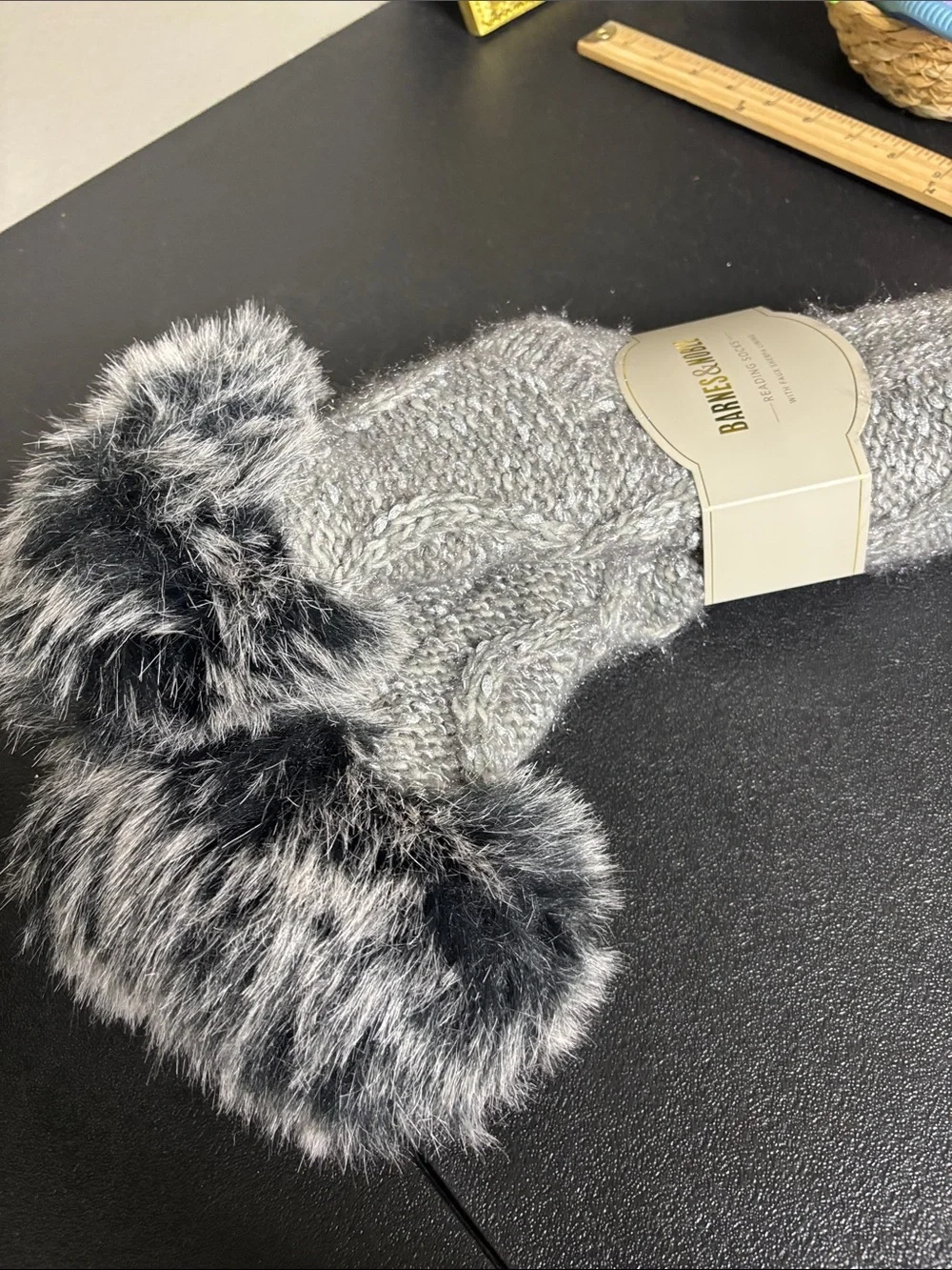 Barnes & Noble gray see soft
